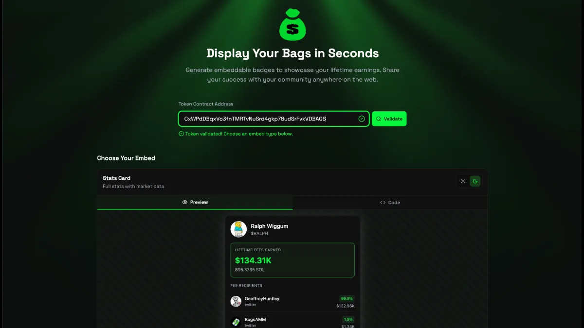 Display Your Bags preview